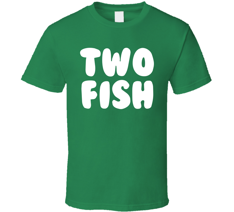 Two Fish Halloween Costume Set Green Unisex T Shirt