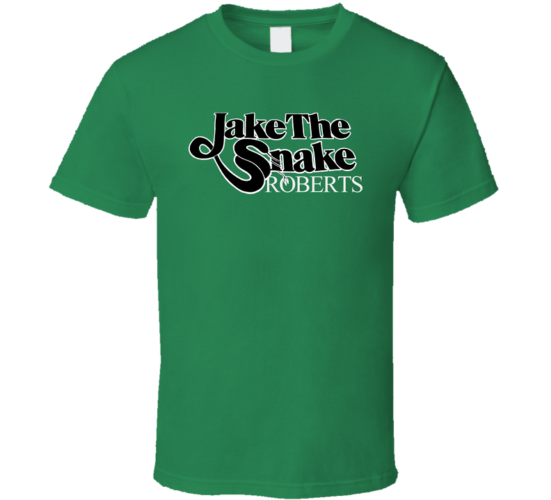 Jake The Snake Roberts Retro Wrestling Green Unisex T Shirt