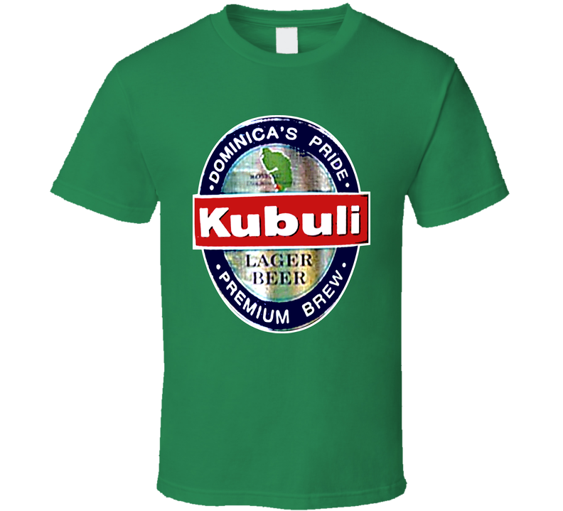Kubuli Beer Lager Dominican Republic Green Unisex T Shirt