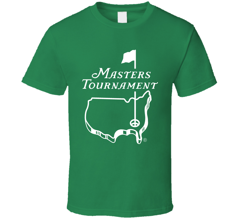 Master Tournament Golf Logo Green Unisex T Shirt Master Tournament Golf Logo Green Unisex T Shirt
