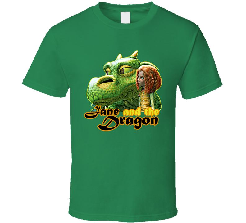 Jane And The Dragon Kids Green Unisex T Shirt