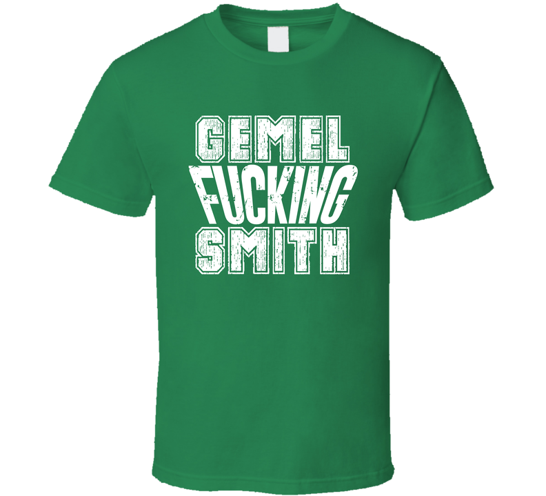 Gemel Smith Fcking Dallas Hockey Sports Athlete Fan Green Unisex T Shirt Gemel Smith Fcking Dallas Hockey Sports Athlete Fan Green Unisex T Shirt