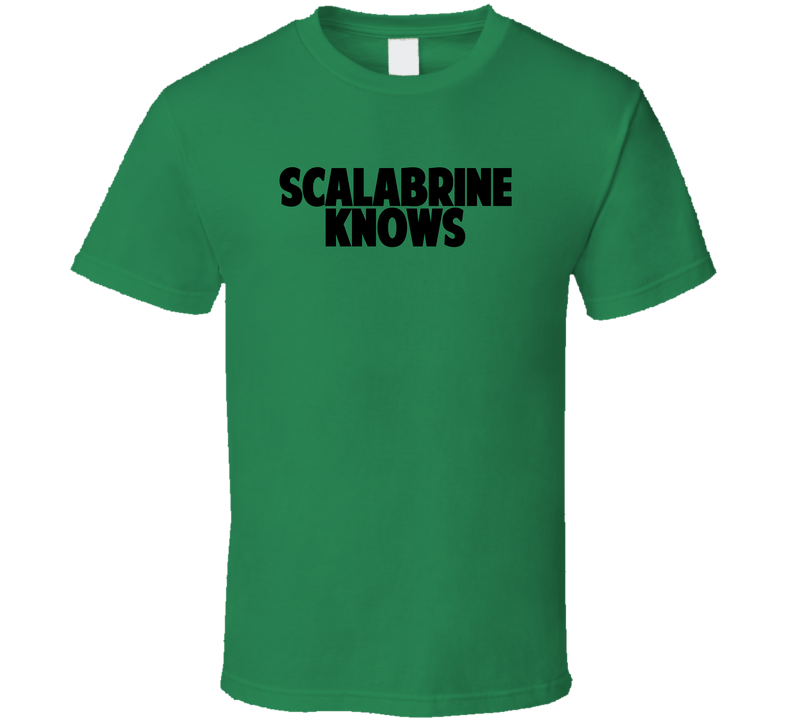 Brian Scalabrine Knows Boston Basketball Player Funny Sports Fan Green Unisex T Shirt