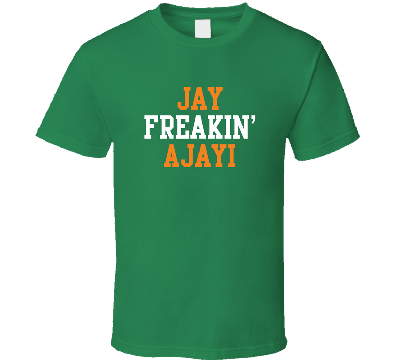 Jay Freakin' Ajayi Miami Football Player Cool Fan Green Unisex T Shirt