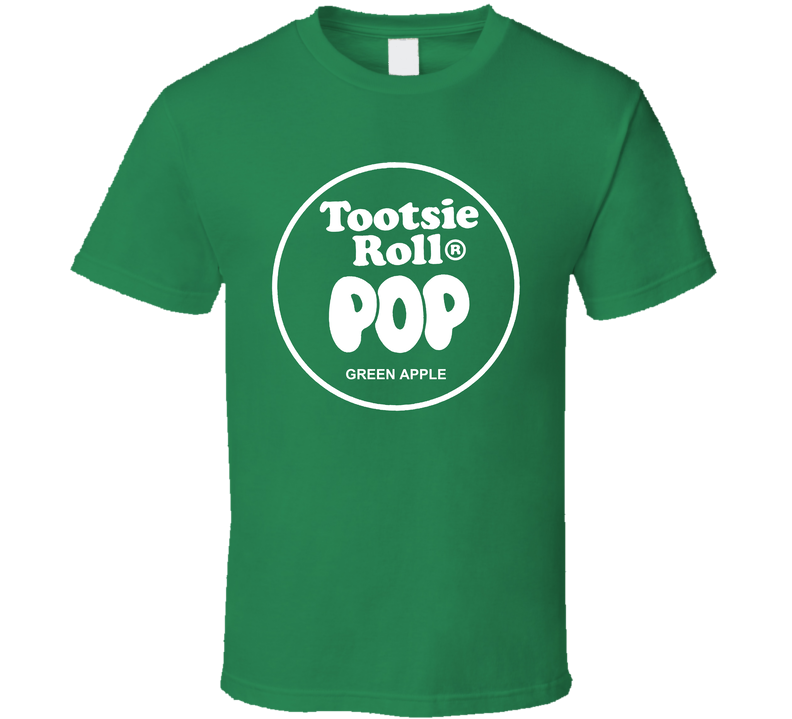Tootsie Roll Pop Green Apple Green Unisex T Shirt Tootsie Roll Pop Green Apple Green Unisex T Shirt