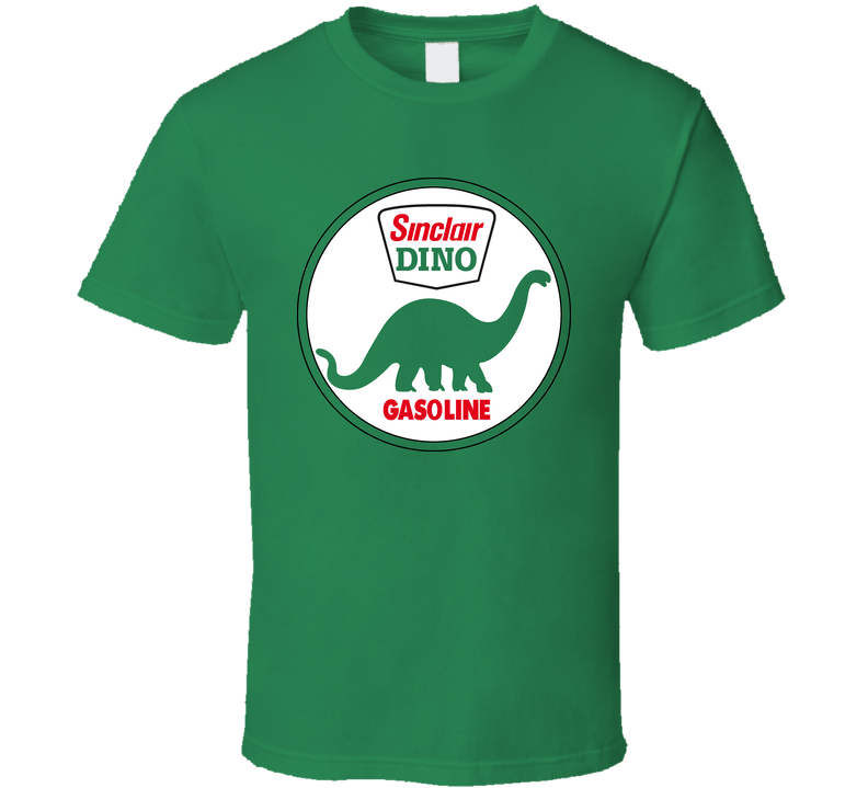 Dino Sinclair Dinosaur Oil Gasoline Retro Green Unisex T Shirt Dino Sinclair Dinosaur Oil Gasoline Retro Green Unisex T Shirt