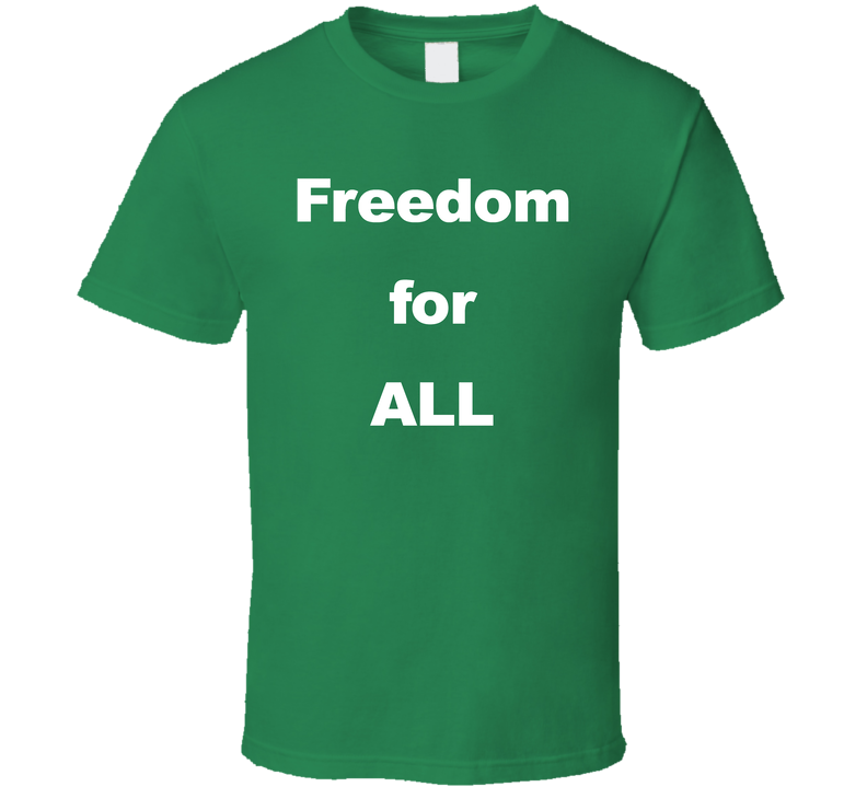 Freedom For All Enes Kanter Boston Basketball Player Green Unisex T Shirt