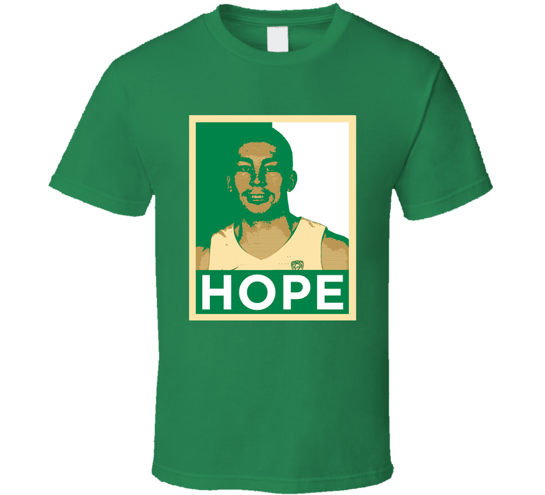 Payton Pritchard Boston Basketball Hope Style Green Unisex T Shirt