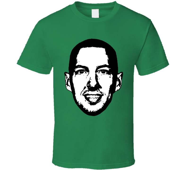 Daniel Theis Boston Basketball Big Head Green Unisex T Shirt