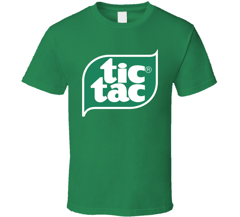 Tic Tac Logo Breath Freshner Candy Sweets Fan Green Unisex T Shirt