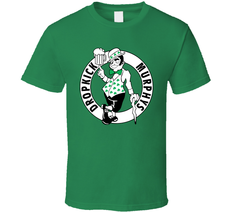 Dropkick Murphy's Celtic Vintage Punk Music Green Unisex T Shirt