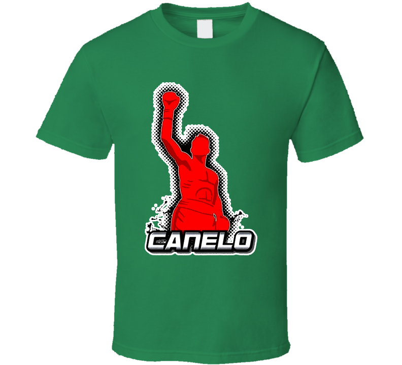 Saul Canelo Alvarez Boxing Mexico Mexican Green Unisex T Shirt