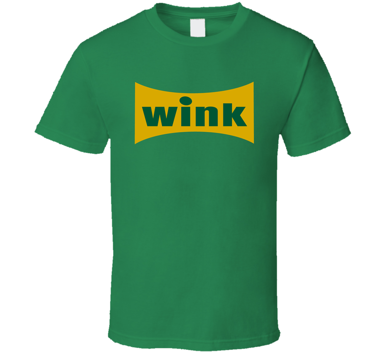 Wink Grapefruit Flavored Soft Drink Soda Pop Logo Green Unisex T Shirt