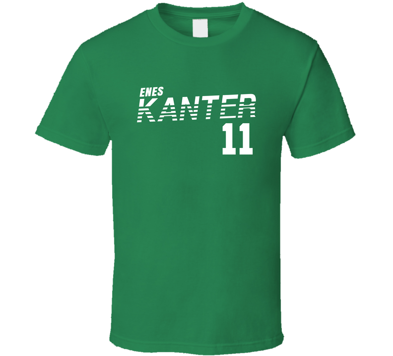 Enes Kanter 11 Favorite Player Boston Basketball Fan Green Unisex T Shirt