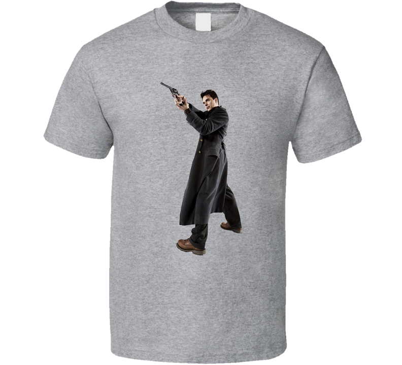 Captain Jack Harkness Torchwood Dr Who Gray Unisex T Shirt
