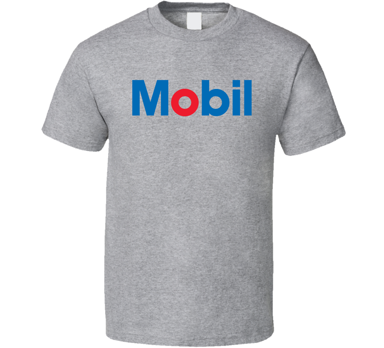 Mobil Company Gray Unisex T Shirt