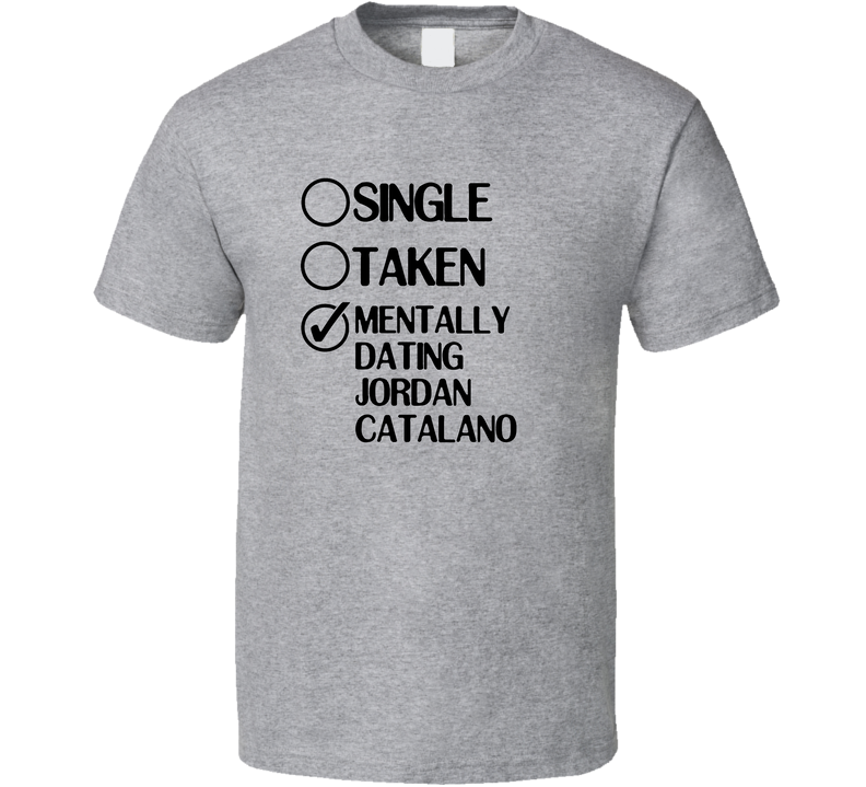 Single Taken Dating Jordan Catalano My So Called Life Gray Unisex T Shirt