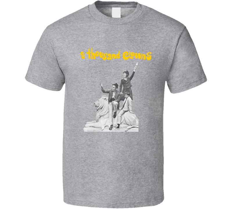 A Thousand Clowns 1965 Movie Gray Unisex T Shirt