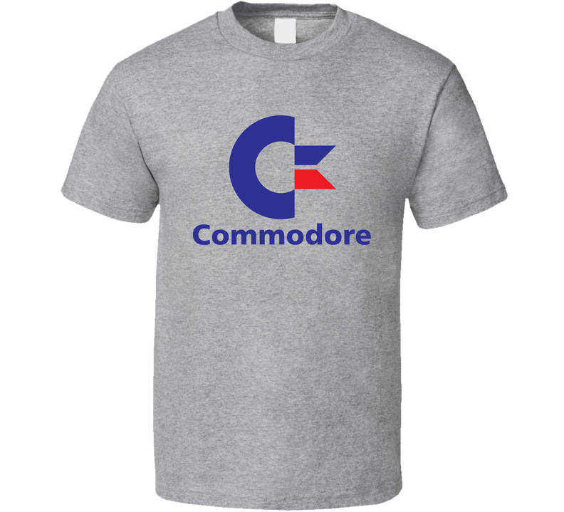 Commodore 64 Old School Retro Gray Unisex T Shirt