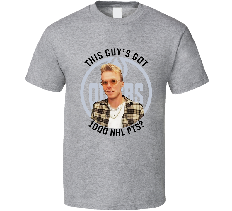 This Guy's Got 1000 Pts Connor Mcdavid Gray Unisex T Shirt