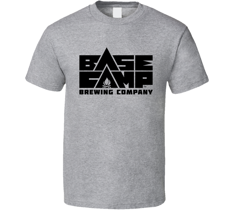 Base Camp Brewing Company Portland Oregon Top Restaurants Food Fan Lover Foodie Gray Unisex T Shirt