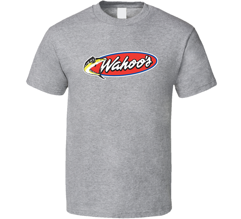 Wahoos Mexican Restaurant Food Gray Unisex T Shirt