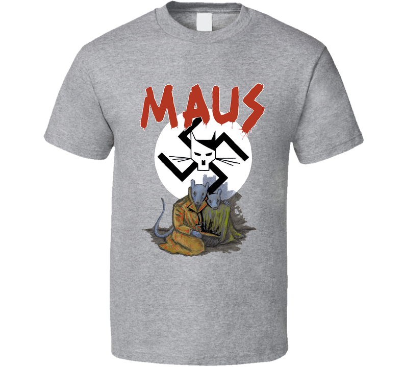 Maus Comic Book Gray Unisex T Shirt