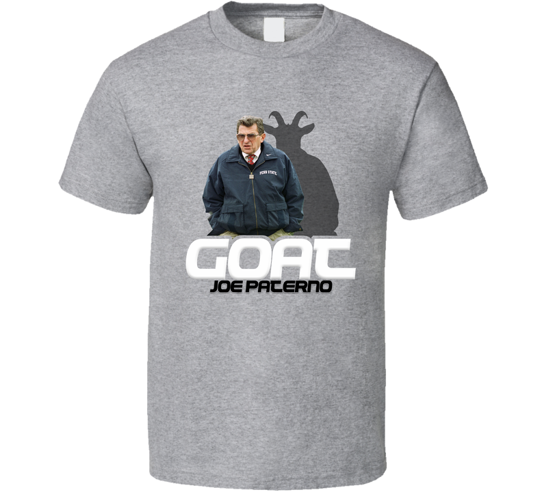 Joe Paterno Football Coach Goat Gray Unisex T Shirt
