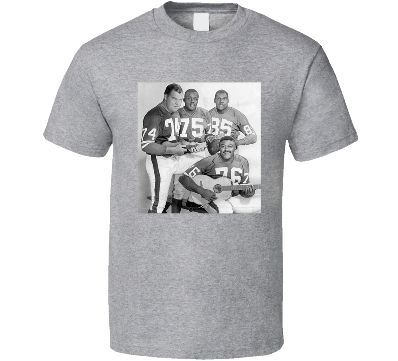 Fearsome Foursome Football Gray Unisex T Shirt Fearsome Foursome Football Gray Unisex T Shirt