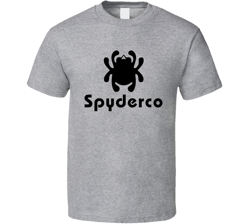 Spyderco Gray Unisex T Shirt
