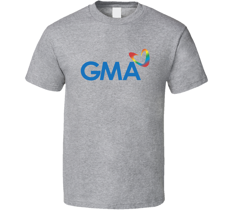 Gma Tv Channel Cool Television Station Logo Gray Unisex T Shirt