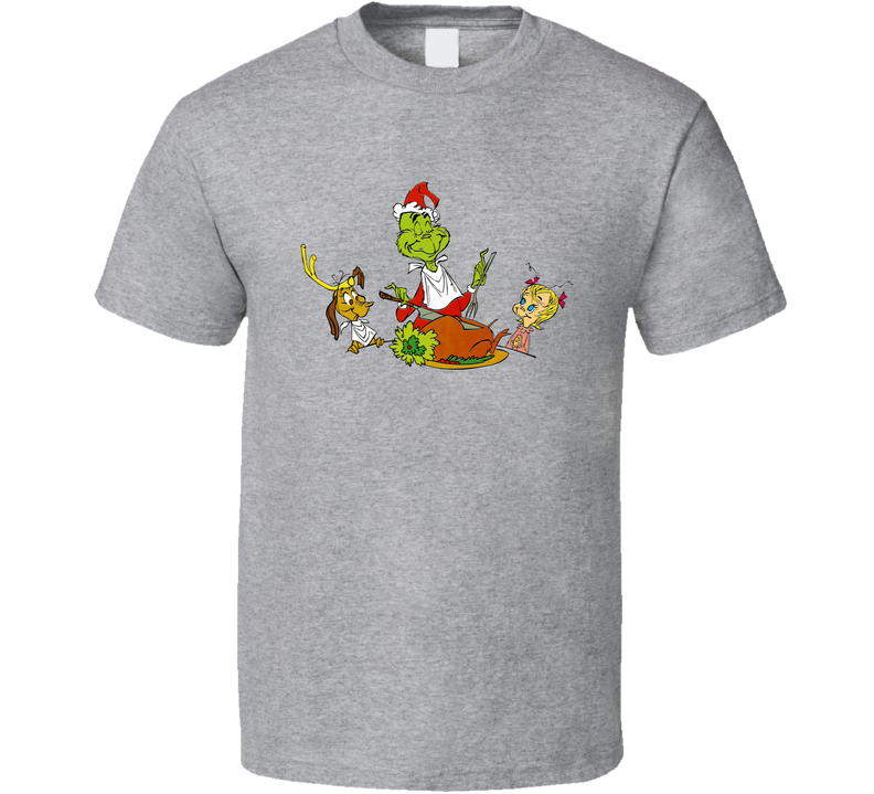 How The Grinch Stole Christmas Cartoon Scene Betty Lou Gray Unisex T Shirt How The Grinch Stole Christmas Cartoon Scene Betty Lou Gray Unisex T Shirt