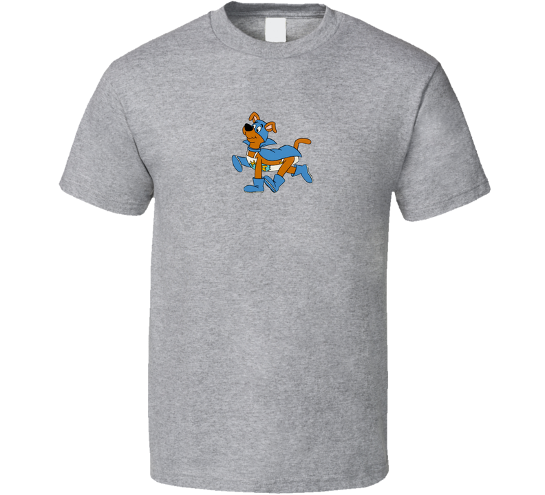 A Pup Named Scooby Doo Super 80s 90s Kids Tv Show Cartoon Worn Look Gray Unisex T Shirt