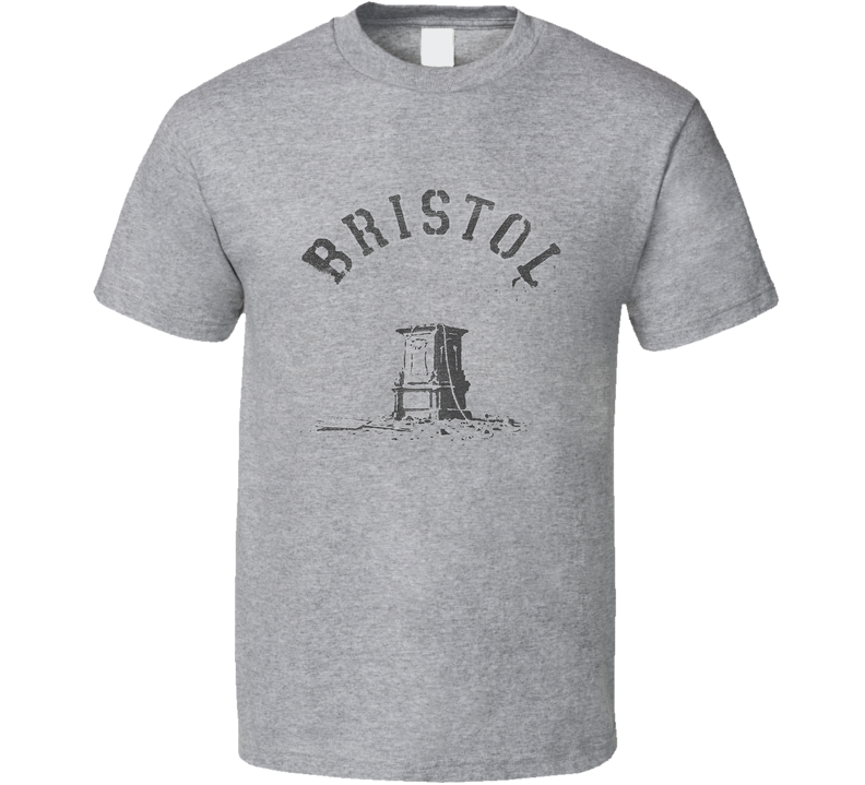 Banksy Bristol Edward Colston Statue Gray Unisex T Shirt