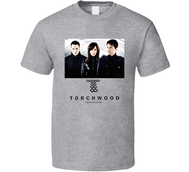 Torchwood British Tv Show Cast Gray Unisex T Shirt