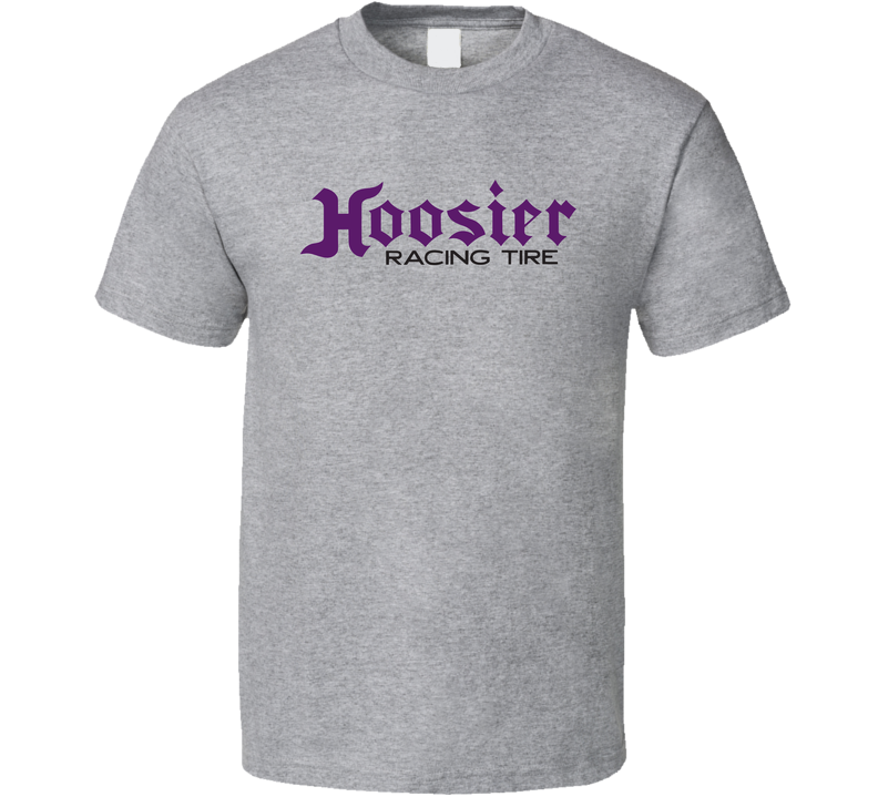 Hoosier Racing Tire Car Style Gray Unisex T Shirt