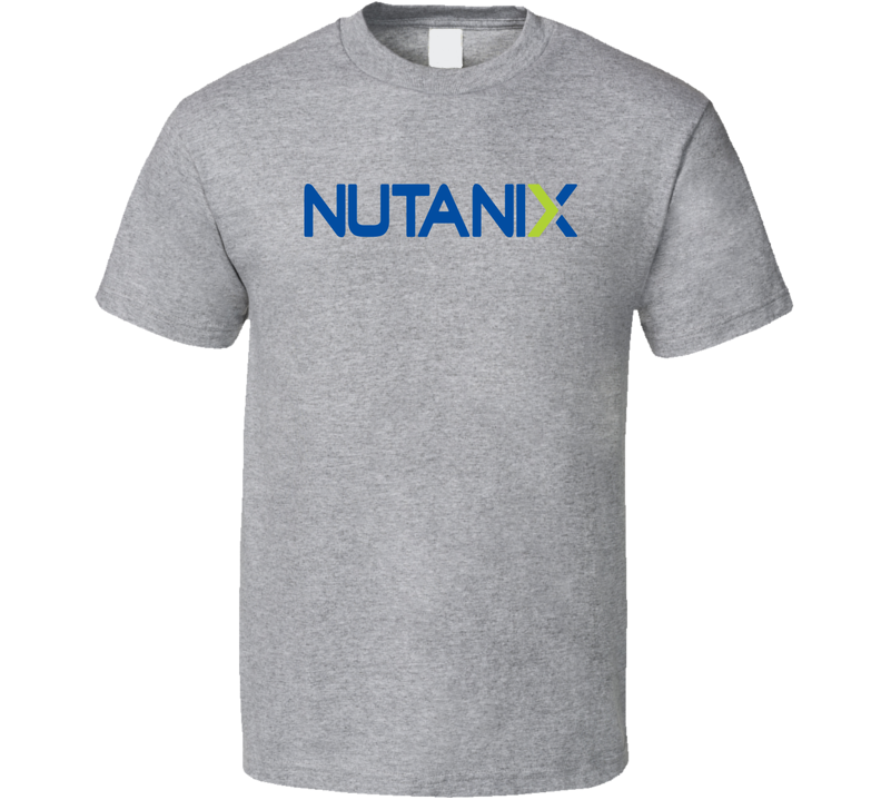 Nutanix Technology Company Gray Unisex T Shirt Nutanix Technology Company Gray Unisex T Shirt
