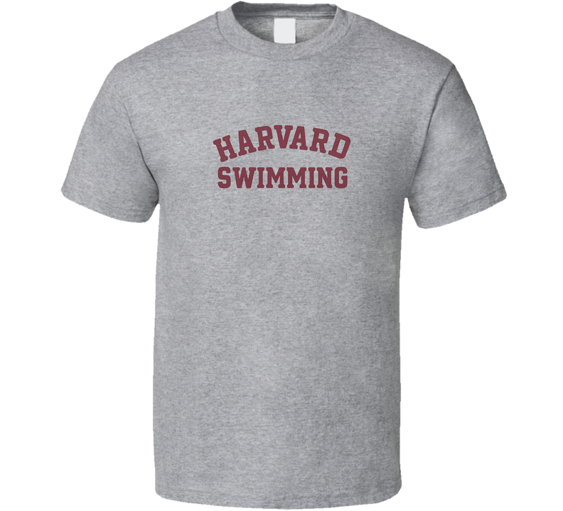 Harvard Swimming Vintage Gray Unisex T Shirt