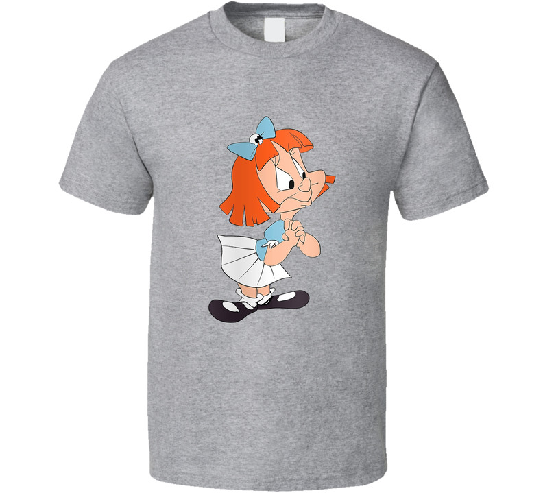 Pinky Elmyra And The Brain Tv Show Elmyra Fan Gray Unisex T Shirt