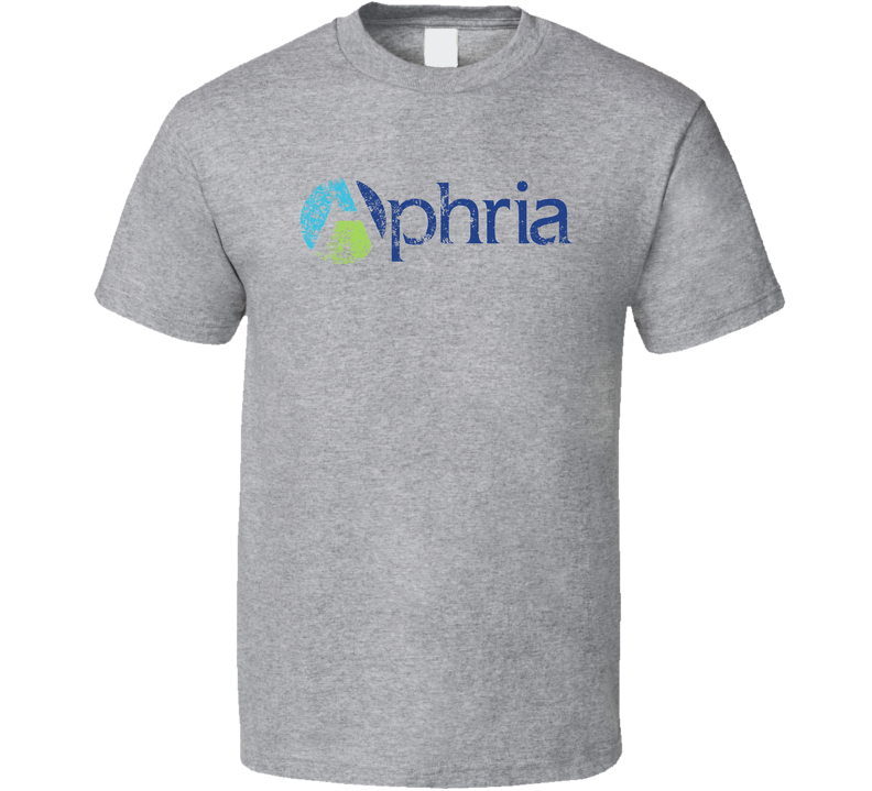 Aphria Inc Vintage Distressed Cannabis Weed Marijuana Stoner Company Logo Fan Gray Unisex T Shirt Aphria Inc Vintage Distressed Cannabis Weed Marijuana Stoner Company Logo Fan Gray Unisex T Shirt