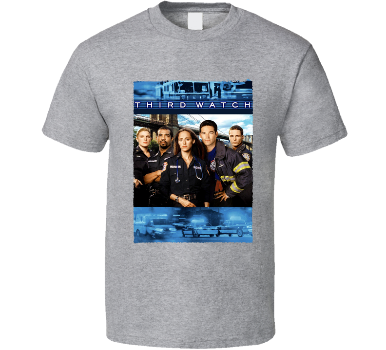 Third Watch Poster 90s Drama Tv Show Gray Unisex T Shirt