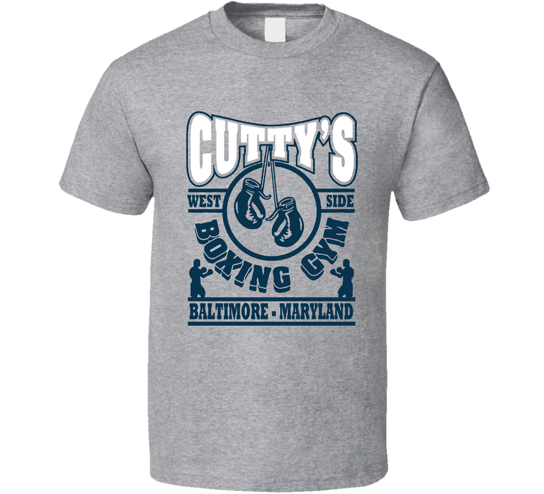 The Wire Cuttys Boxing Gym Gray Unisex T Shirt