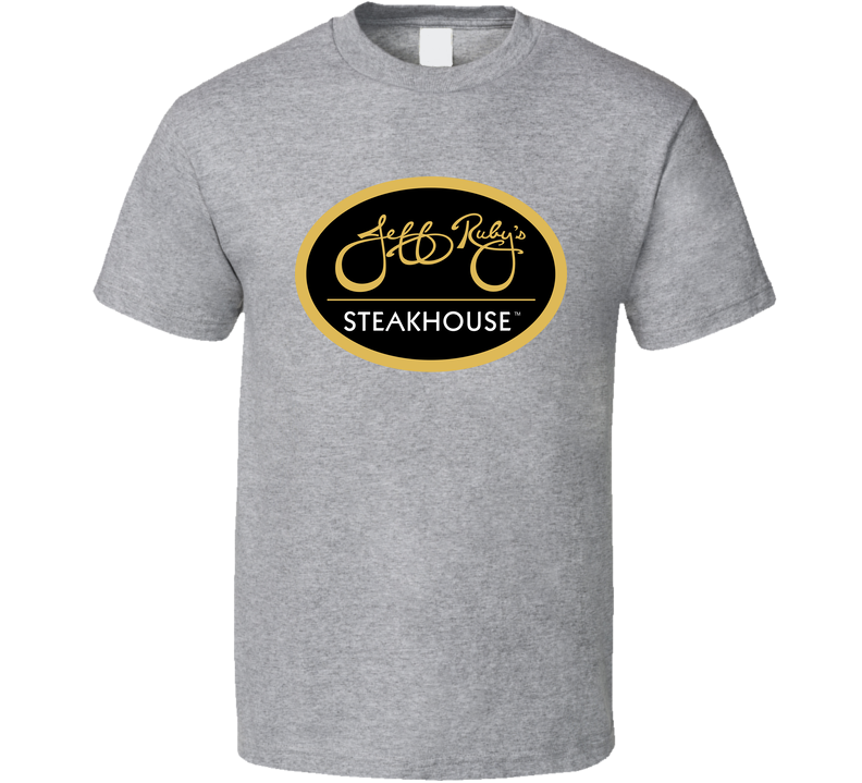 Jeff Ruby's Steakhouse Nashville Tennessee Top Restaurants Food Fan Lover Foodie Gray Unisex T Shirt