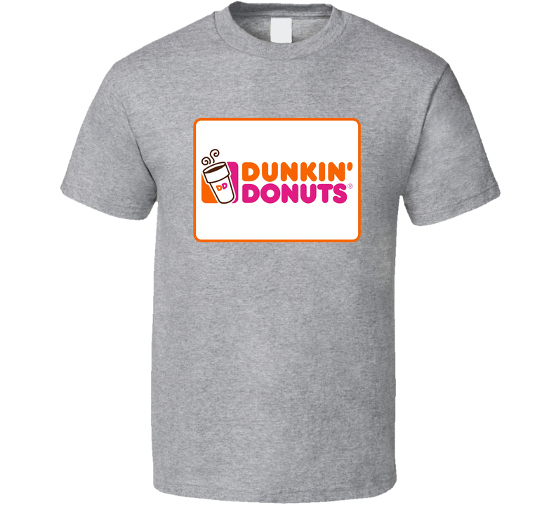 Dunkin Donuts Logo Gray Unisex T Shirt Dunkin Donuts Logo Gray Unisex T Shirt