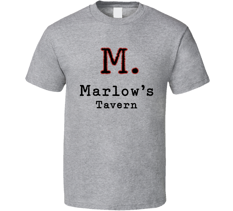 Marlow's Tavern Atlanta Georgia Top Restaurants Food Fan Lover Foodie Gray Unisex T Shirt