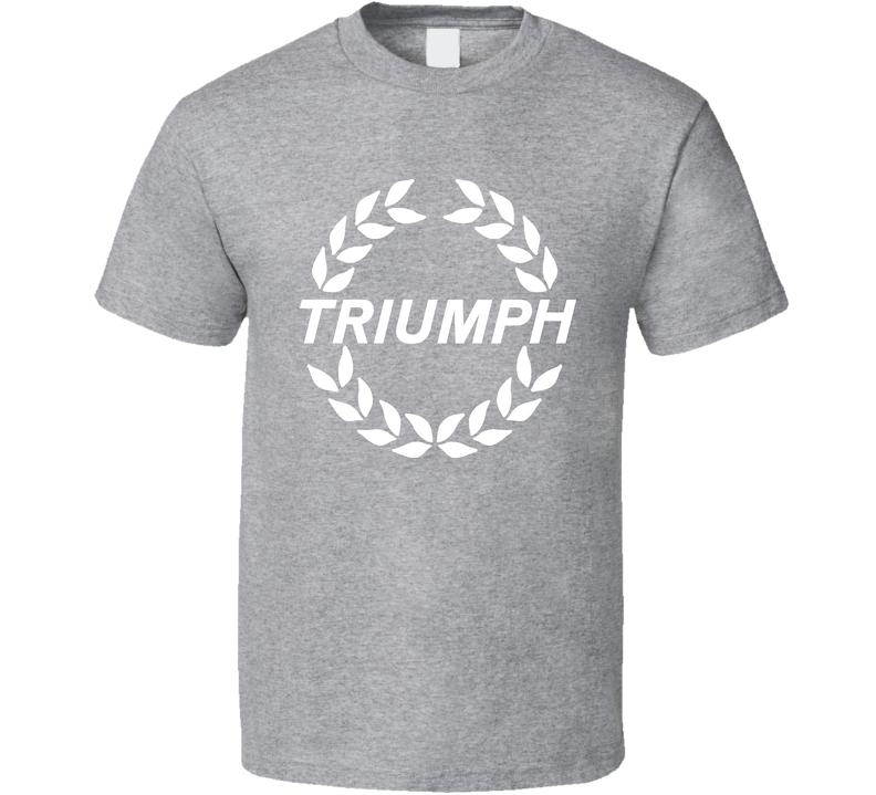Triumph British Car Auto Gray Unisex T Shirt