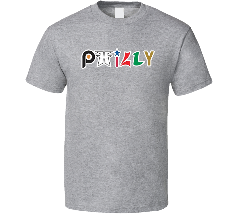 Philly Philadelphia Sports Fan Gray Unisex T Shirt Philly Philadelphia Sports Fan Gray Unisex T Shirt