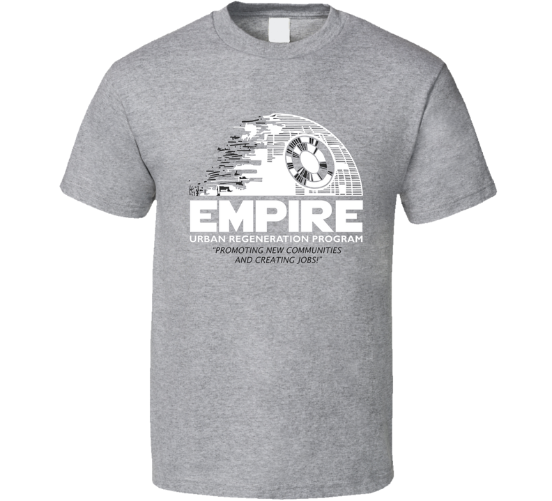 Star Wars Empire Rebuild Darth Death Star Gray Unisex T Shirt Star Wars Empire Rebuild Darth Death Star Gray Unisex T Shirt