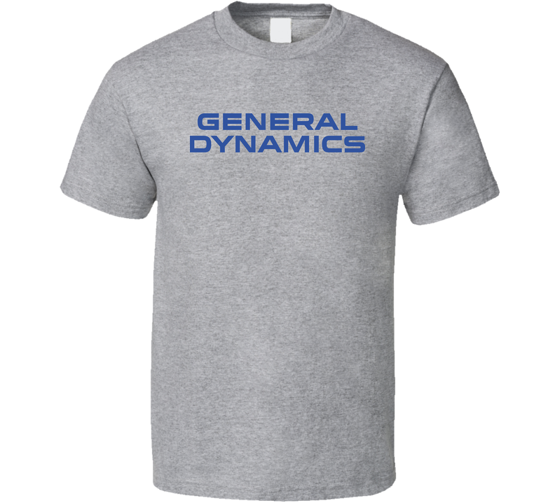 General Dynamics Gray Unisex T Shirt General Dynamics Gray Unisex T Shirt