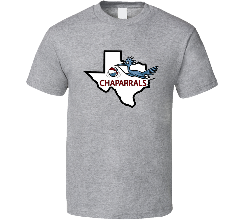 Dallas Chaparrals Retro Basketball Team Fan Gray Unisex T Shirt